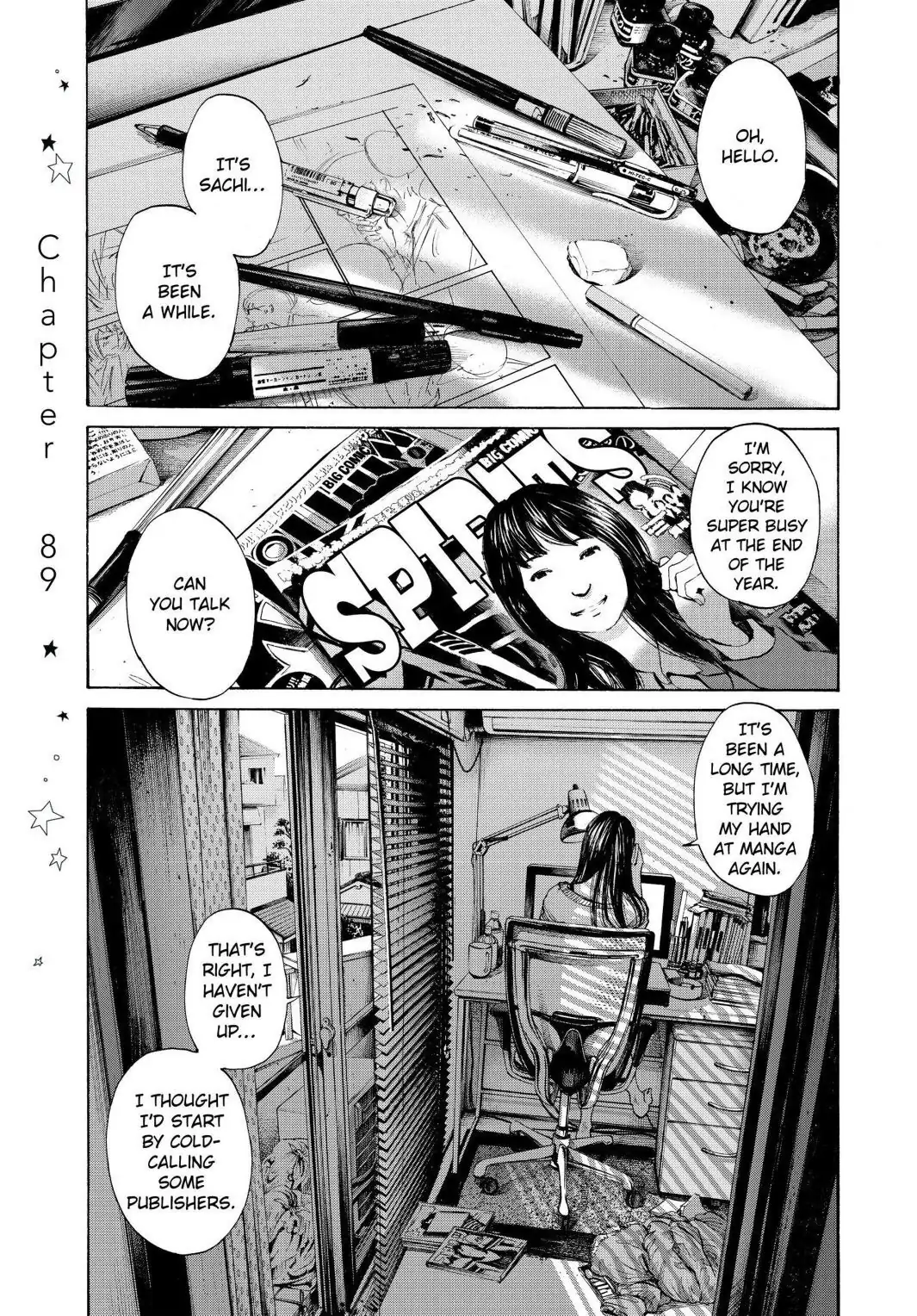 Oyasumi Punpun Chapter 89 image 01
